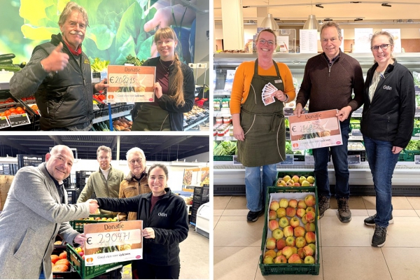 Odin-klanten zamelen €38.000 in voor Voedselbanken