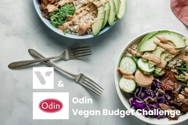 Odin en Vegetariërsbond lanceren 'Odin Budget Vegan Challenge'