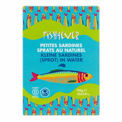 Sardines sprot bronwater FISH 4 EVER