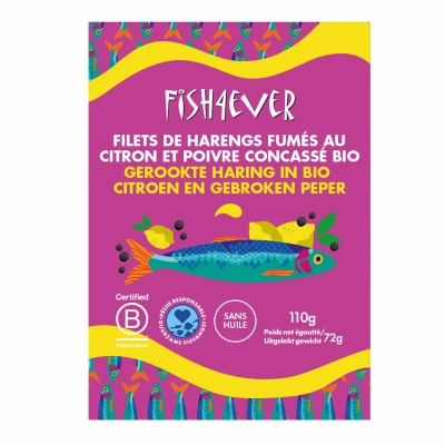 Haring gerookt citr&peper FISH 4 EVER