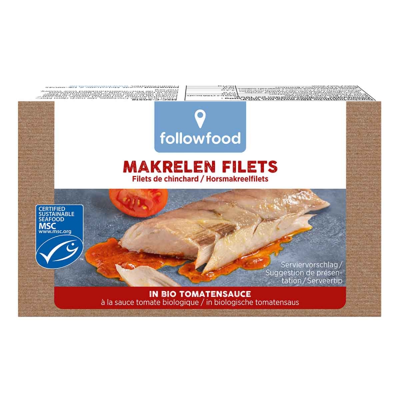 Horsmakreelfilets in saus