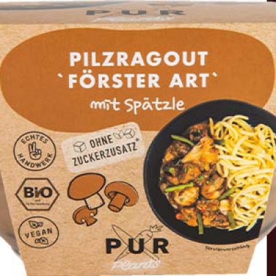 Paddenstoelenragout spatzle PUR