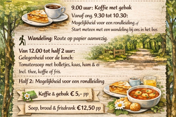 1 mei: Wandeling Zorgboerderij 't Paradijs