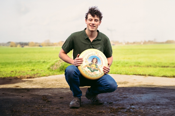 De lente begint in de wei