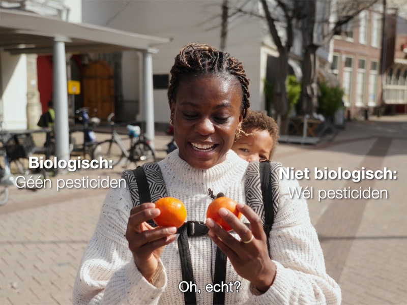 biologisch fruit groente pesticide
