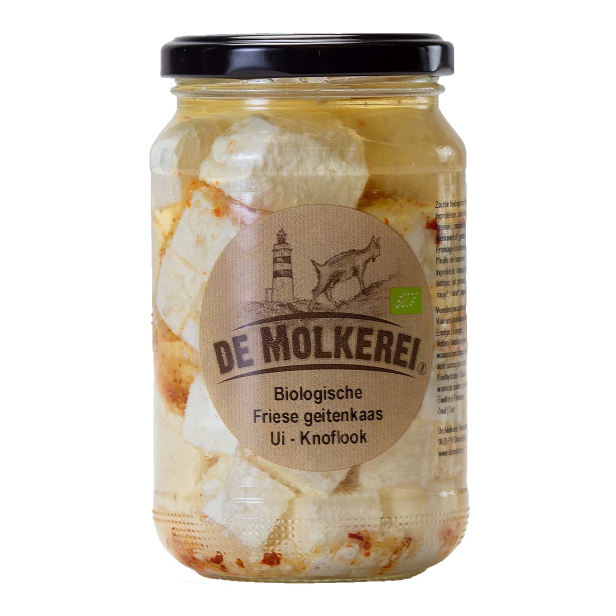 Friese geitenkaas ui-knoflook