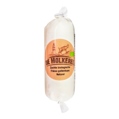 Geitenkaasrol naturel DE MOLKEREI