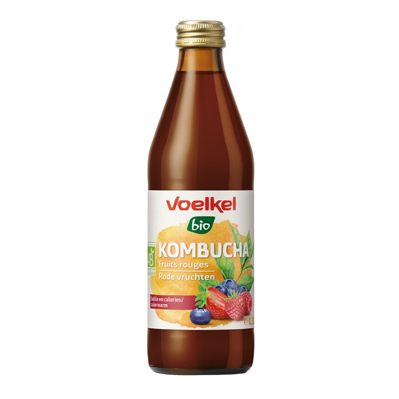 Kombucha rode vruchten