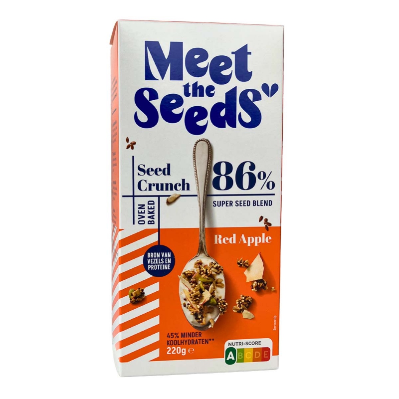 Seed crunch red apple