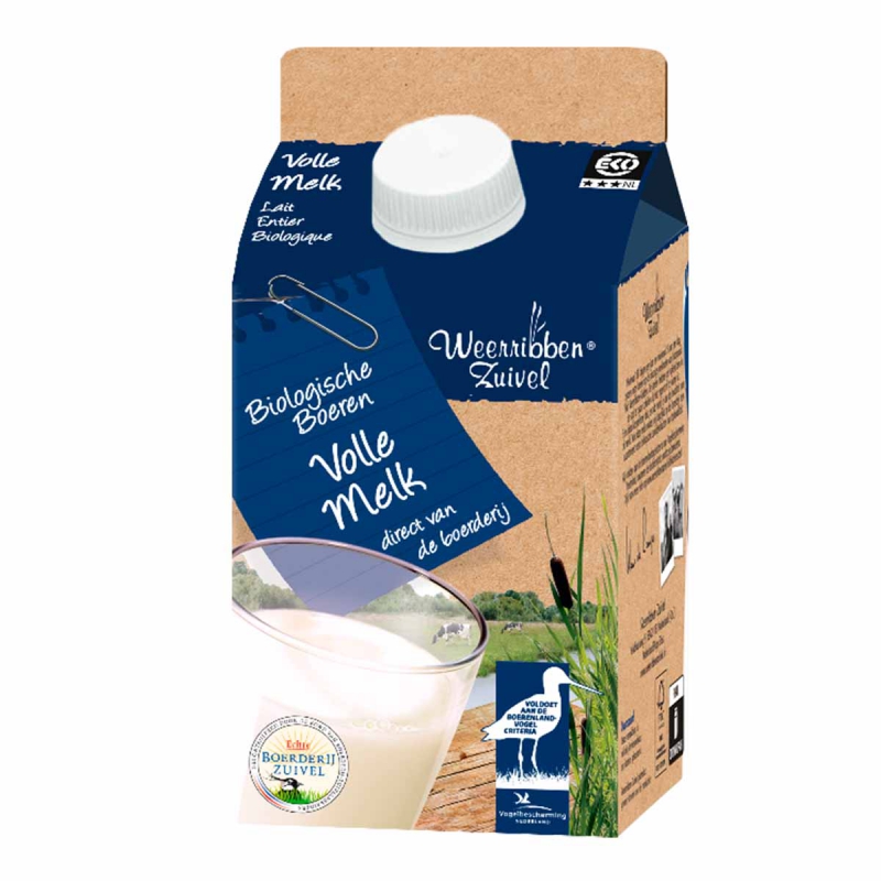 Melk vol 0.5l