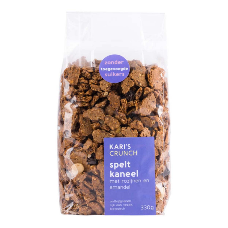 Granola spelt kaneel
