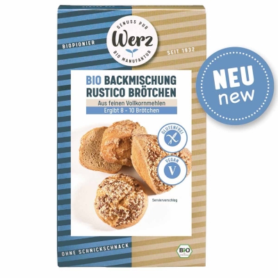 Bakmix rustico broodjes gv WERZ