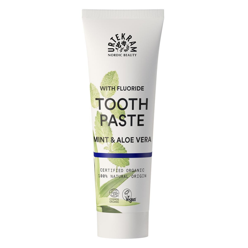 Tandpasta mint aloe fluor