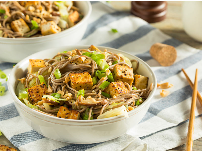 Frisse noodle bowl
