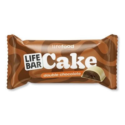 L.bar cake dubbel chocola LIFEFOOD