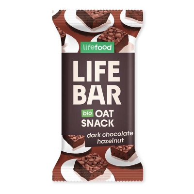 Lifebar dark chocolate hazelnut LIFEFOOD