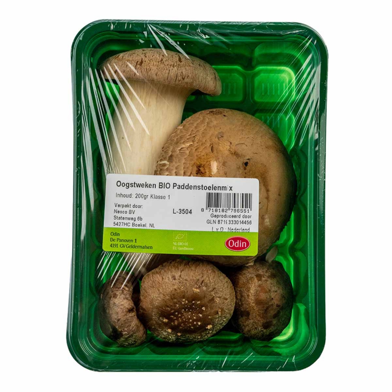 Oogstweken paddenstoelenmix 