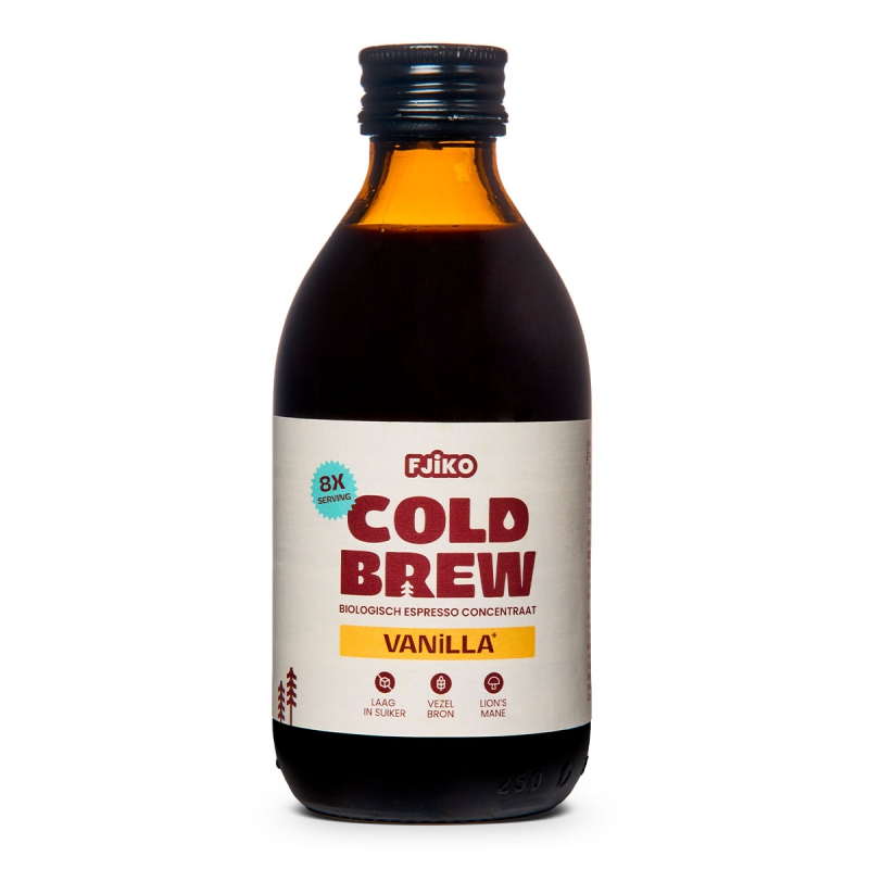 Cold brew concentrate vanille
