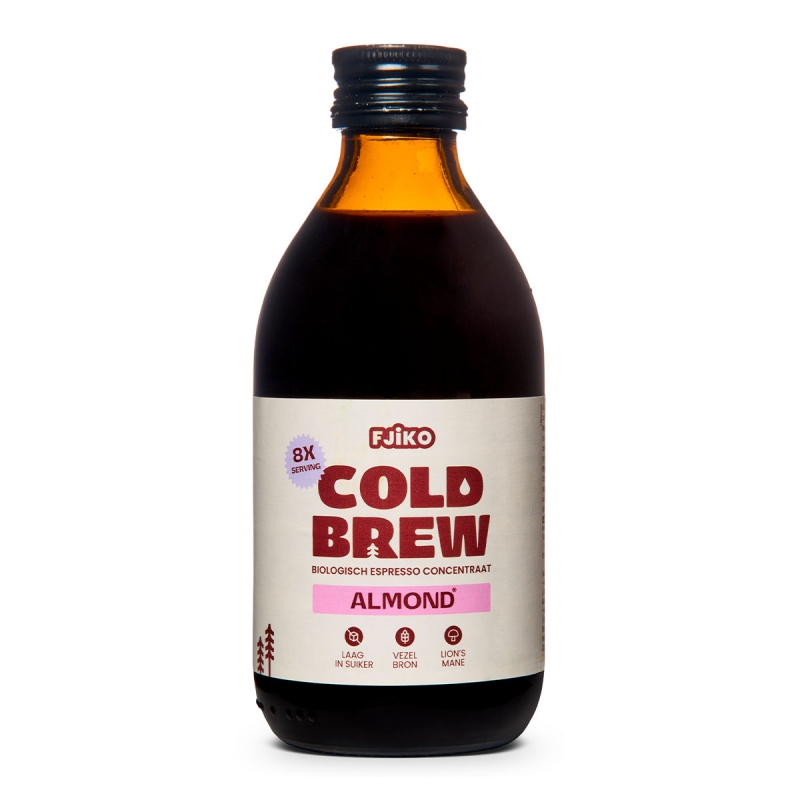Cold brew concentrate almond