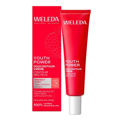 Oogcontourcreme youth power granaatappel astaxanthine WELEDA