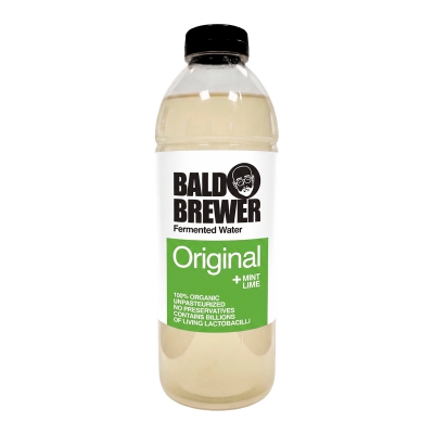 Fermented water mint & lime THE BALD BREWER