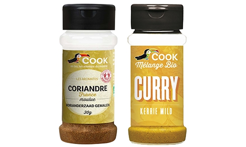 Recall: Korianderzaad gemalen & Kerrie mild van Cook