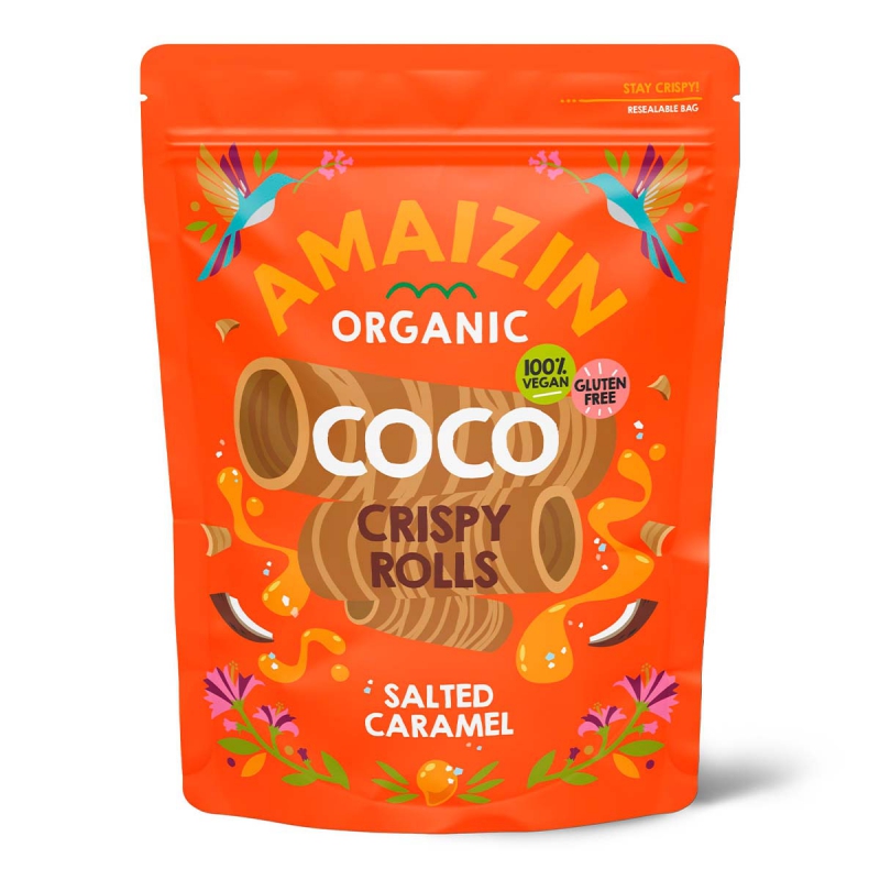 Crispy rolls coco salted caramel