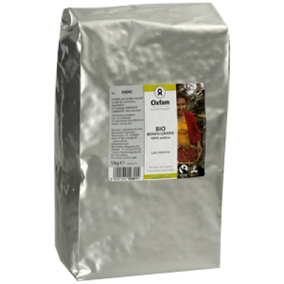 Cafe bio koffiebonen OXFAM FAIRTRADE
