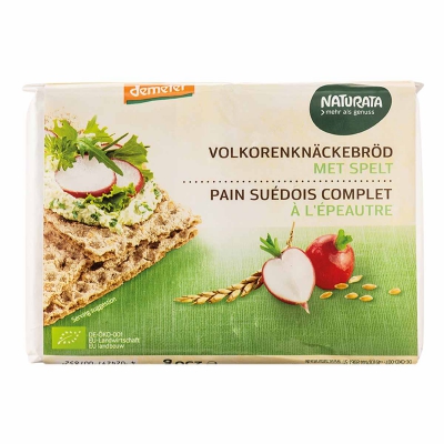 Knackebrod volkoren spelt NATURATA