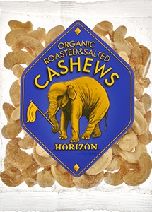 Cashewnoten gezouten