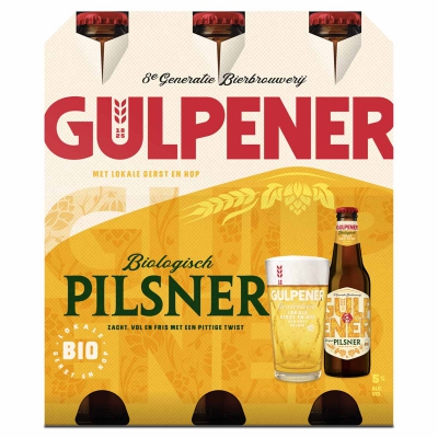 Ur pilsner bier GULPENER