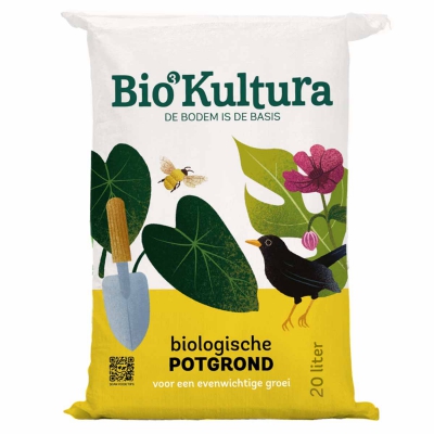 Potgrond 20 liter BIOKULTURA