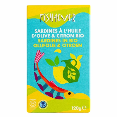 Sardines in olijfolie en citroen FISH 4 EVER