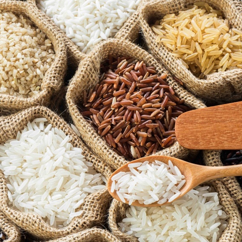 verschillende soorten rijst