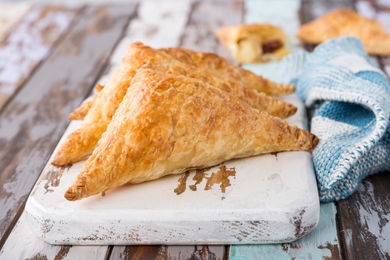 Recept appel in bladerdeeg flapjes