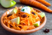 Wortel-appelsalade