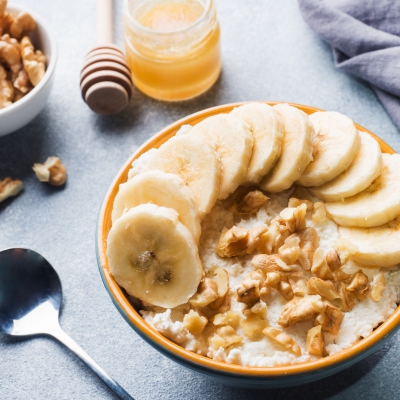 Recept banaan met kwark