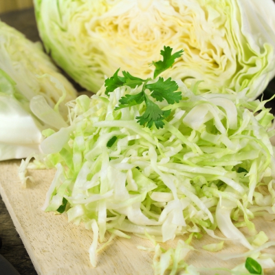 recept groene kool met pinda's