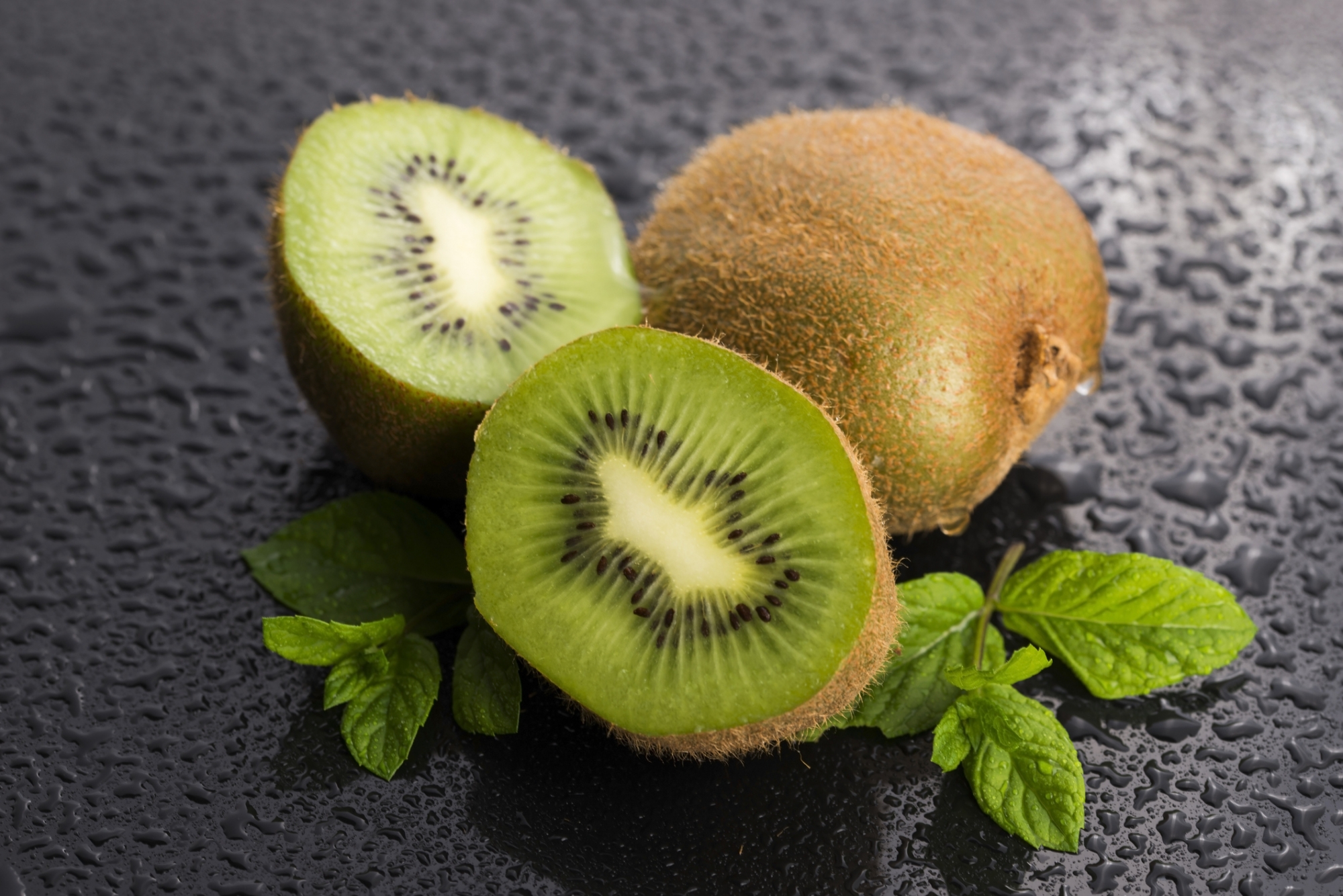 Kiwivruchtensaus met kwark