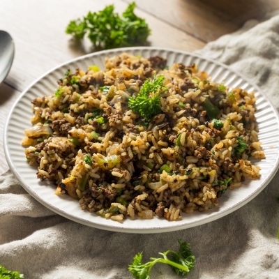 recept eenvoudige groente-rijstschotel