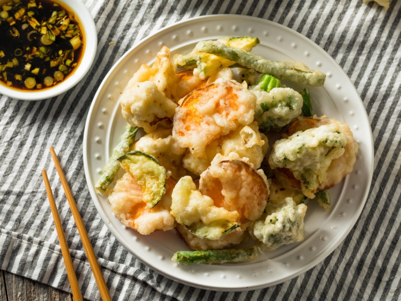 Tempura, fondue op z’n Japans