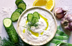 Zomerse tzatziki