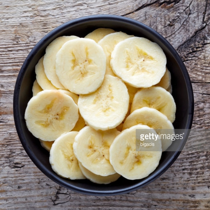 Banaan met kokos uit de oven