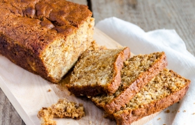 Kruidkoek met banaan
