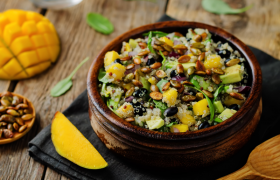 quinoasalade met mango