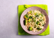 Citroenpasta met broccoli