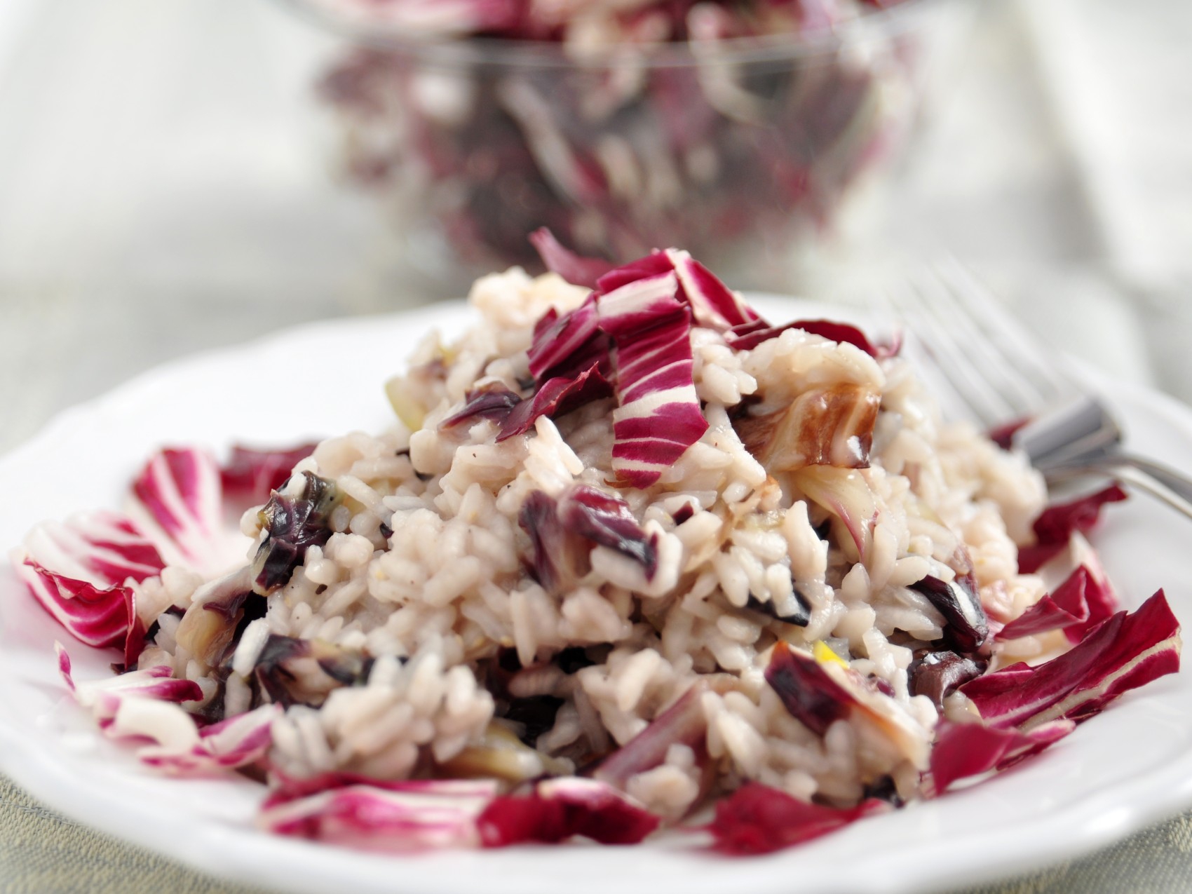 Radicchio risotto