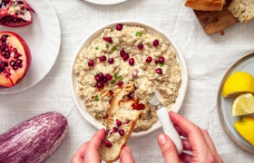 Vegan auberginehummus