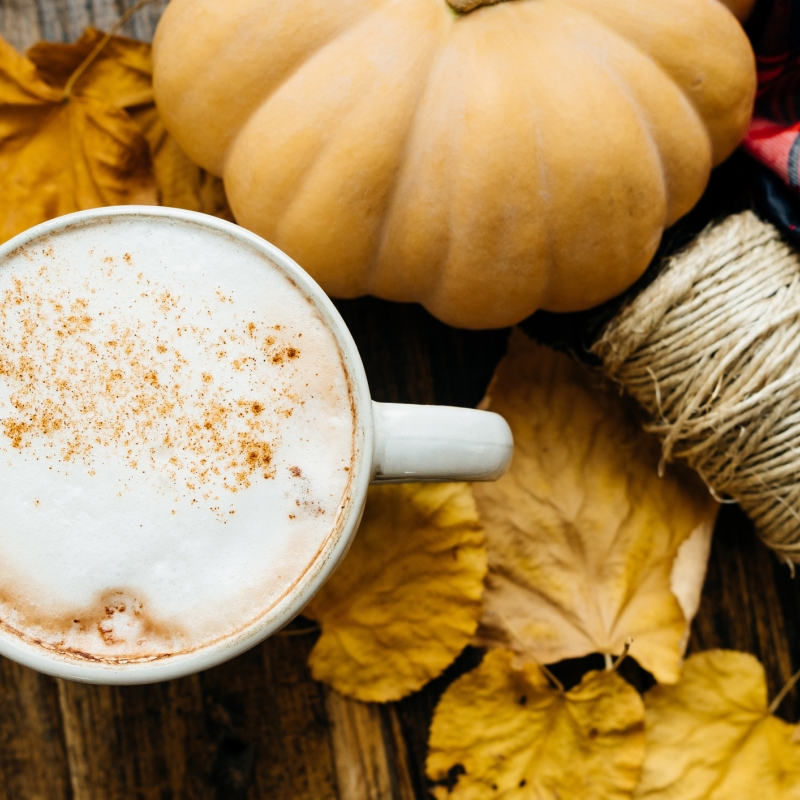 Spiced maple latte 
