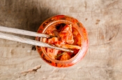 biologische kimchi maken